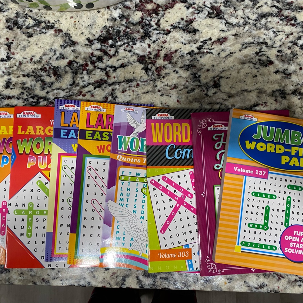 8 Word Find Book Bundled